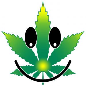 CannaGrin Happy Leaf Logo
